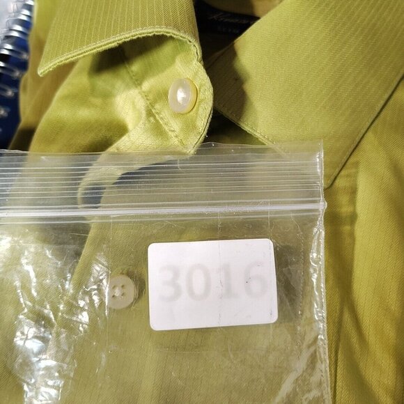 Kenneth Cole Awearness Mens Stretch Non Iron Slim Fit LS Button Up Shirt 15.5 - Picture 11 of 11